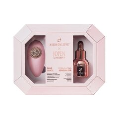 Подарунковий набір HighOnLove & JOPEN: Objects of Desire (краплі для клітора і вібратор з кристалами - Фото №1 Подарунковий набір HighOnLove & JOPEN: Objects of Desire (краплі для клітора і вібратор з кристалами - Фото №1