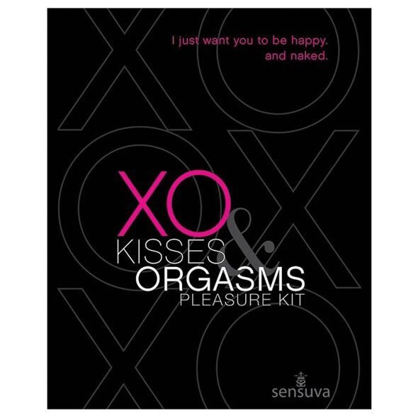 Подарунковий набір Sensuva XO Kisses & Orgasms (бальзам для губ з феромонами і рідкий вібратор) - Фото №2