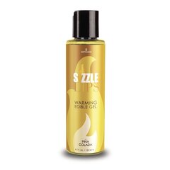 Зігрівальний масажний гель Sensuva Sizzle Lips Pina Colada (125 мл), без цукру, їстівний - Фото №1 Зігрівальний масажний гель Sensuva Sizzle Lips Pina Colada (125 мл), без цукру, їстівний - Фото №1