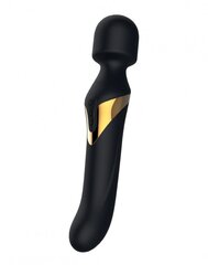 Вібромасажер 2в1 Dorcel Dual Orgasms Gold класичний масажер і вібратор з перлинним масажем - Фото №1 Вібромасажер 2в1 Dorcel Dual Orgasms Gold класичний масажер і вібратор з перлинним масажем - Фото №1