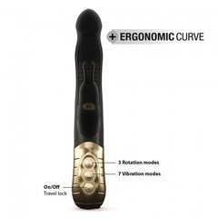 Вібратор-кролик Dorcel Baby Rabbit Gold 2.0 з перлинним масажем і головкою, що обертається - Фото №1 Вібратор-кролик Dorcel Baby Rabbit Gold 2.0 з перлинним масажем і головкою, що обертається - Фото №1
