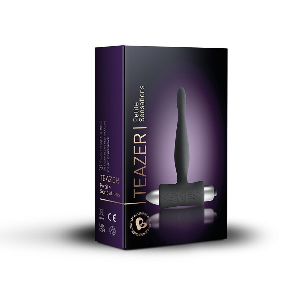 Анальный вибратор Rocks Off Petite Sensations - Teazer Black - Фото №2 Анальный вибратор Rocks Off Petite Sensations - Teazer Black - Фото №2