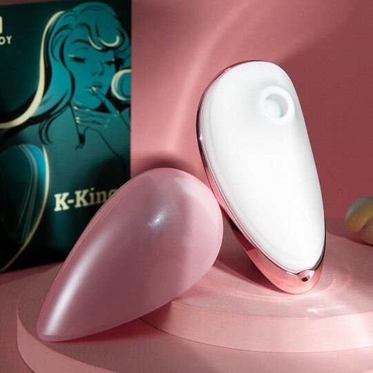 Вакуумний стимулятор KISTOY K-King Pink - Фото №1 Вакуумний стимулятор KISTOY K-King Pink - Фото №1
