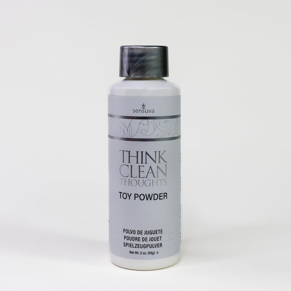 Пудра для догляду за іграшками Sensuva Think Clean Thoughts Toy Powder (56 г) - Фото №1 Пудра для догляду за іграшками Sensuva Think Clean Thoughts Toy Powder (56 г) - Фото №1