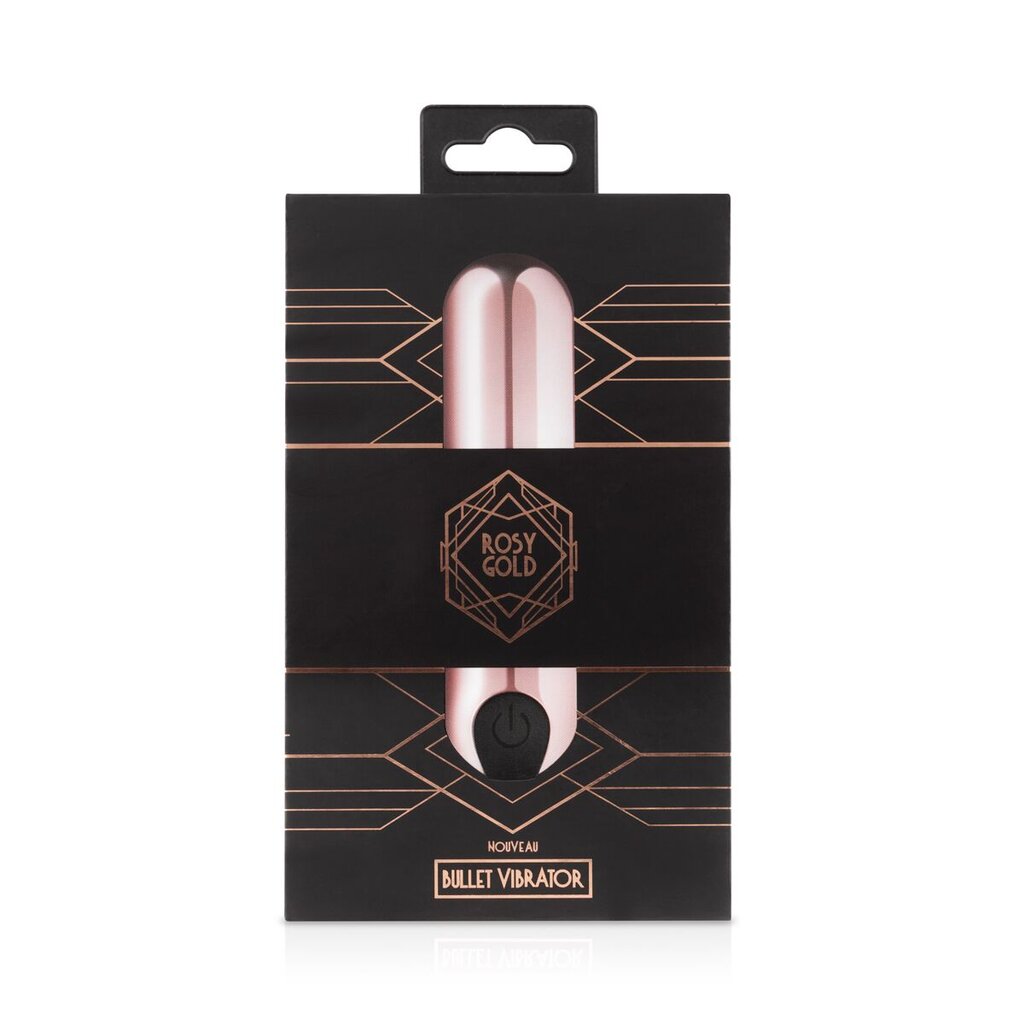 Віброкуля Rosy Gold — Nouveau Bullet Vibrator, перезаряджається - Фото №4