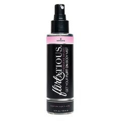 Спрей-міст для тіла з феромонами Sensuva Flirtatious Vanilla, Sugar, & Sweet Pea (125 мл) - Фото №1 Спрей-міст для тіла з феромонами Sensuva Flirtatious Vanilla, Sugar, & Sweet Pea (125 мл) - Фото №1