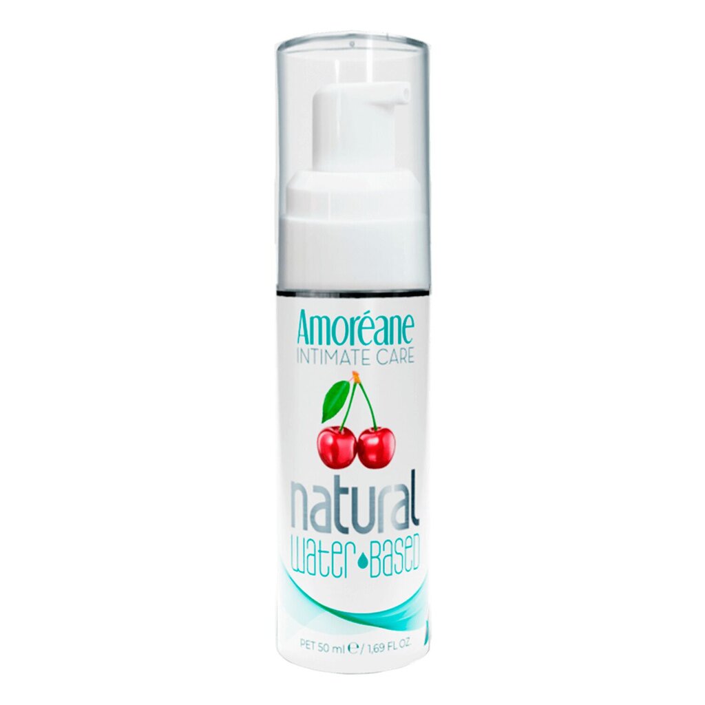Лубрикант на водной основе с экстрактом фитопланктона Amoreane Cherry (50 мл), морской коллаген - Фото №1 Лубрикант на водной основе с экстрактом фитопланктона Amoreane Cherry (50 мл), морской коллаген - Фото №1