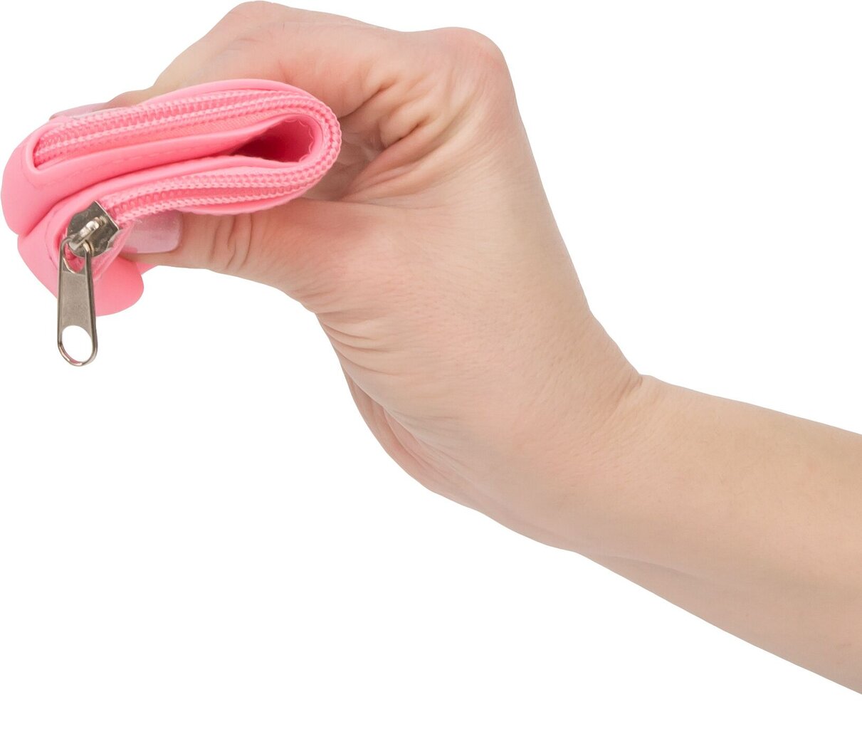Сумка для зберігання секс-іграшок PowerBullet - Silicone Storage Zippered Bag Pink - Фото №5
