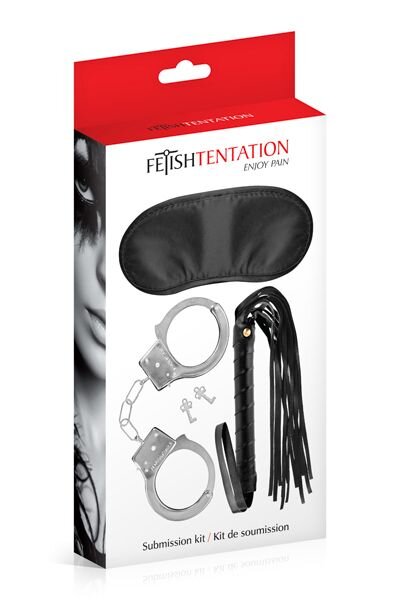 Набор BDSM-аксессуаров Fetish Tentation Submission Kit - Фото №2