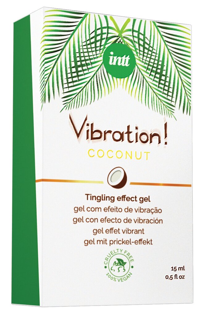 Рідкий вібратор Intt Vibration Coconut Vegan (15 мл), дуже смачний, діє до 30 хвилин - Фото №1 Рідкий вібратор Intt Vibration Coconut Vegan (15 мл), дуже смачний, діє до 30 хвилин - Фото №1