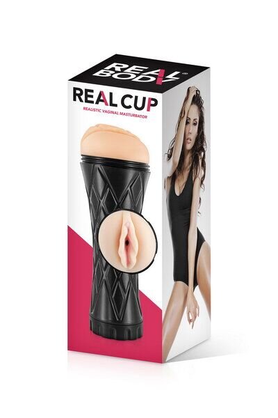 Мастурбатор-вагіна Real Body – Real Cup Vagina - Фото №2