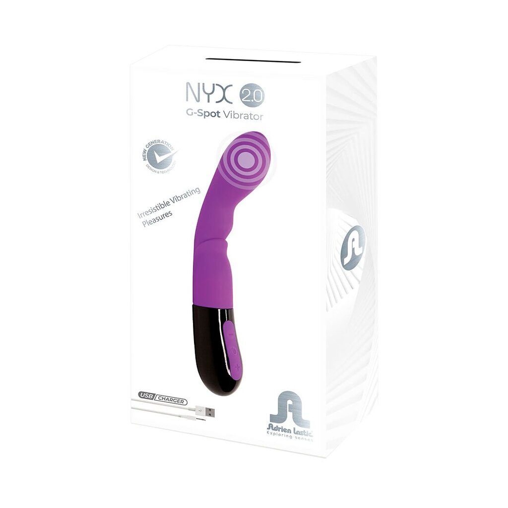 Вибратор Adrien Lastic Nyx 2.0 стимуляция точки G и входа во влагалище, перезаряжаемый - Фото №4 Вибратор Adrien Lastic Nyx 2.0 стимуляция точки G и входа во влагалище, перезаряжаемый - Фото №4