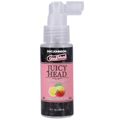 Зволожувальний спрей оральний Doc Johnson GoodHead – Juicy Head Dry Mouth Spray – Pink Lemonade 59мл - Фото №1