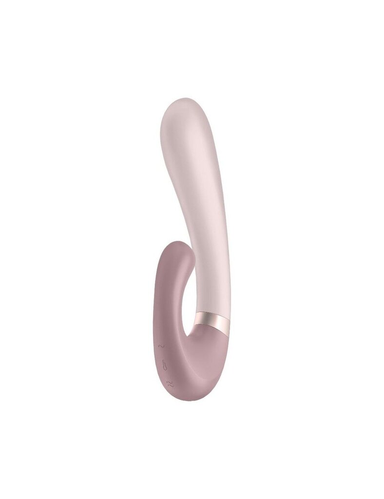 Смарт вибратор-кролик с подогревом Satisfyer Heat Wave Mauve - Фото №4 Смарт вибратор-кролик с подогревом Satisfyer Heat Wave Mauve - Фото №4