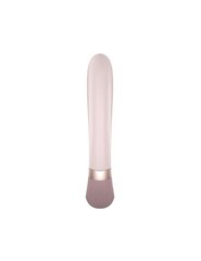 Смарт вібратор-кролик із підігрівом Satisfyer Heat Wave Mauve - Фото №1