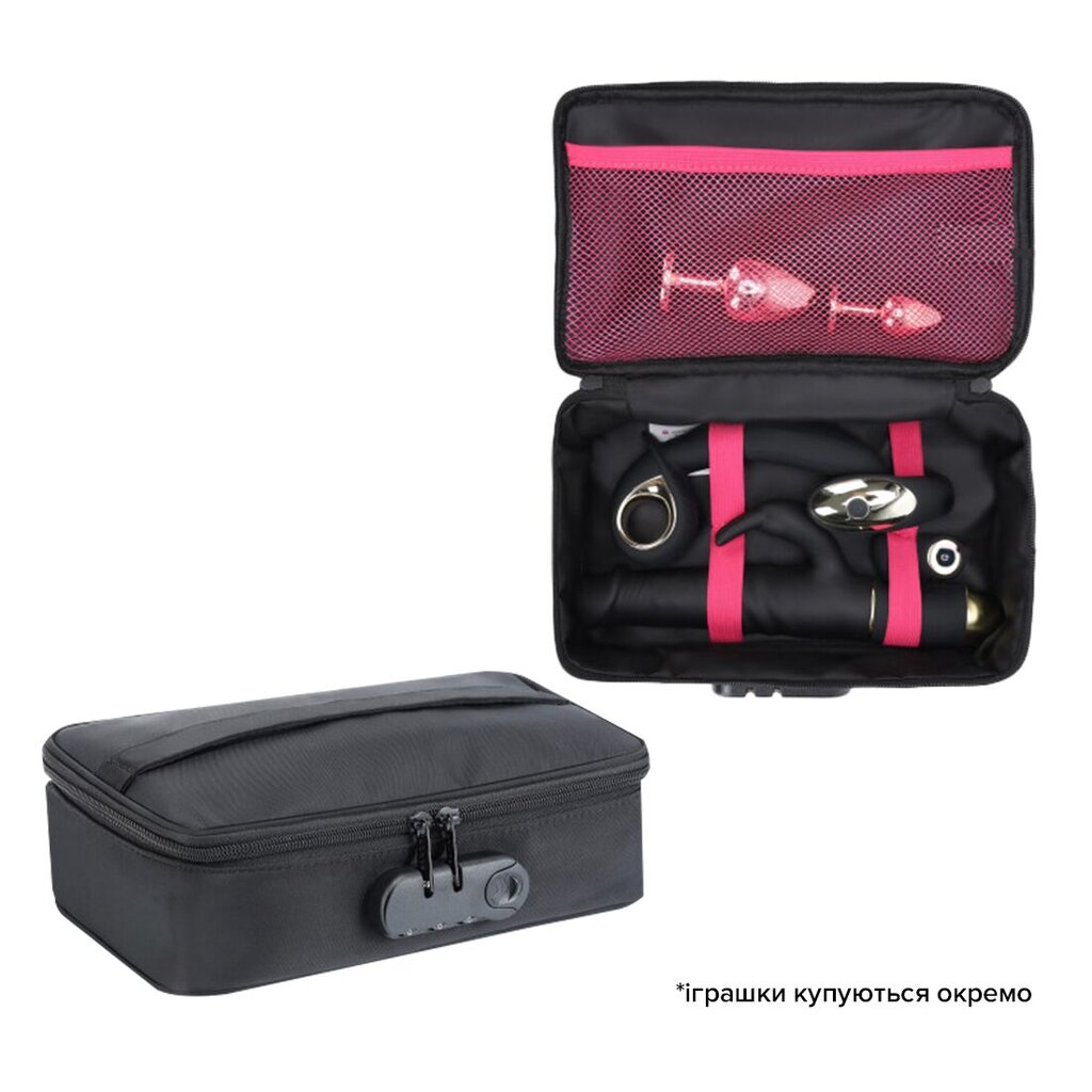 Кейс для игрушек с кодовым замком Dorcel DISCREET BOX - Фото №2 Кейс для игрушек с кодовым замком Dorcel DISCREET BOX - Фото №2