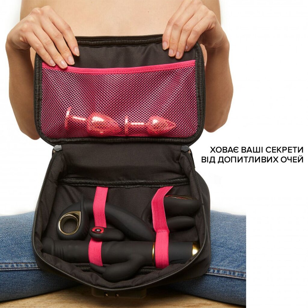 Кейс для игрушек с кодовым замком Dorcel DISCREET BOX - Фото №5 Кейс для игрушек с кодовым замком Dorcel DISCREET BOX - Фото №5