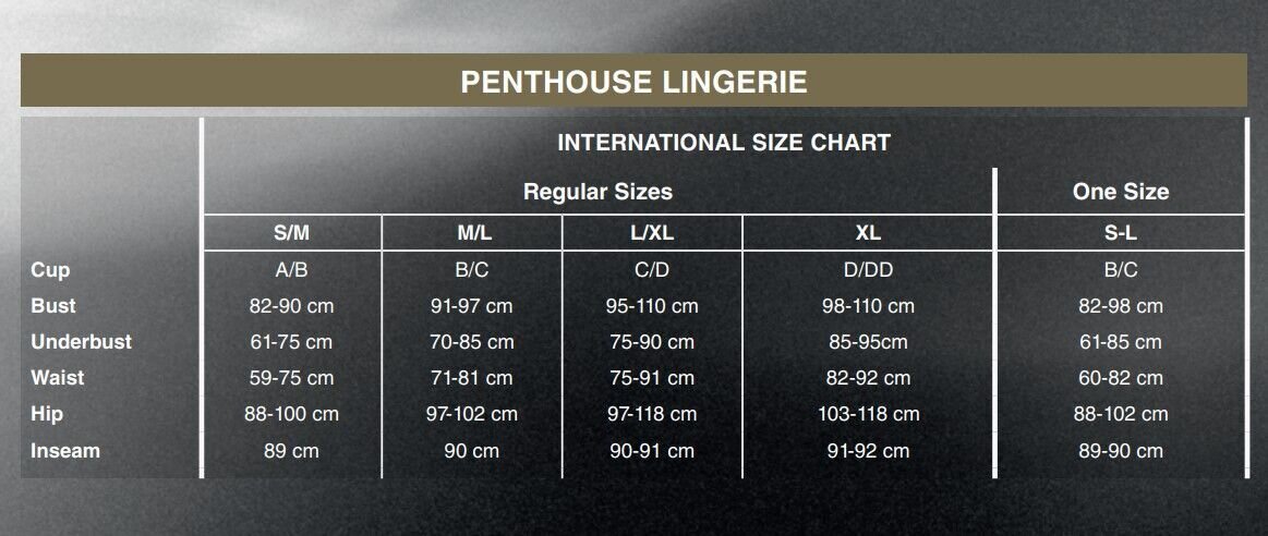 Трусики-стринги Penthouse Pure Instincts M/L Black, кружево, открытый доступ, леопардовый декор - Фото №4 Трусики-стринги Penthouse Pure Instincts M/L Black, кружево, открытый доступ, леопардовый декор - Фото №4