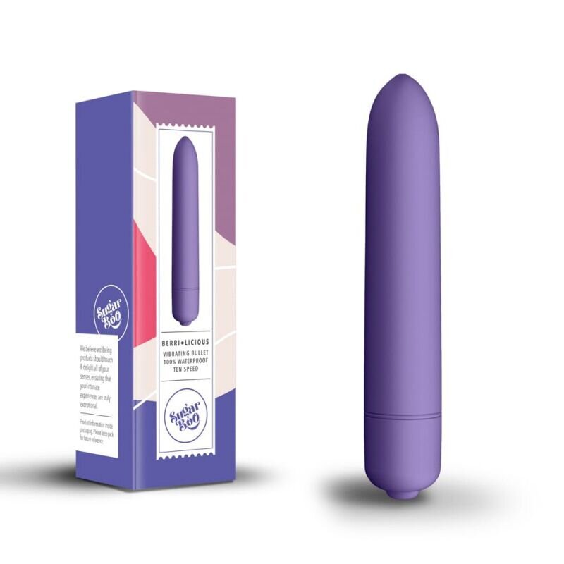 Вибропуля SugarBoo Berri Licious, 10 уровней интенсивности - Фото №2 Вибропуля SugarBoo Berri Licious, 10 уровней интенсивности - Фото №2