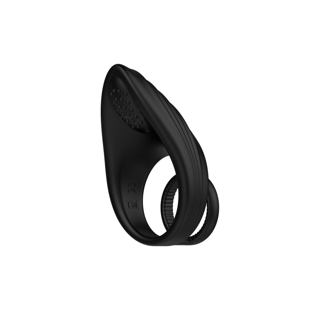 Ерекційне віброкільце Nexus Enhance Vibrating Cock and Ball Ring, подвійне - Фото №5
