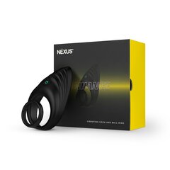 Эрекционное виброкольцо Nexus Enhance Vibrating Cock and Ball Ring, двойное - Фото №1 Эрекционное виброкольцо Nexus Enhance Vibrating Cock and Ball Ring, двойное - Фото №1