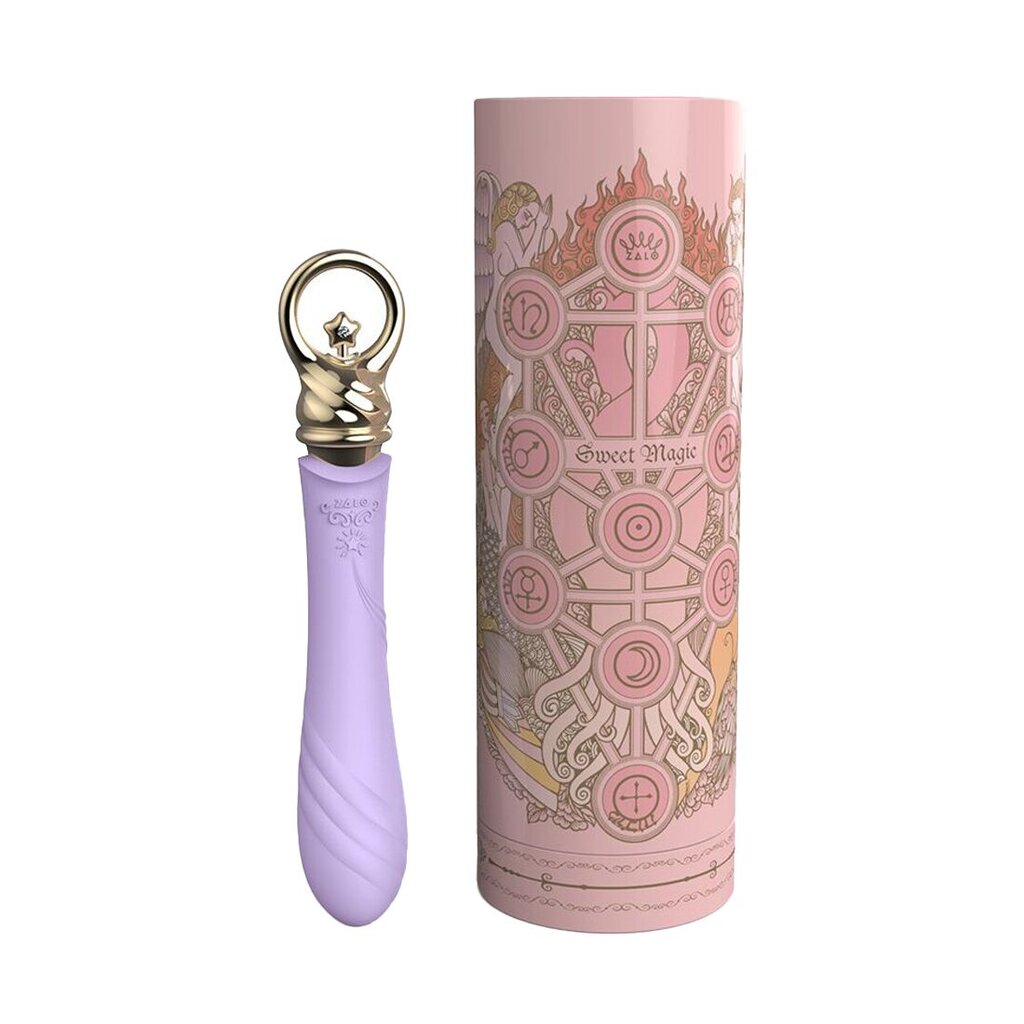 Вибратор для точки G с подогревом Zalo Sweet Magic - Courage Fantasy Violet - Фото №2 Вибратор для точки G с подогревом Zalo Sweet Magic - Courage Fantasy Violet - Фото №2