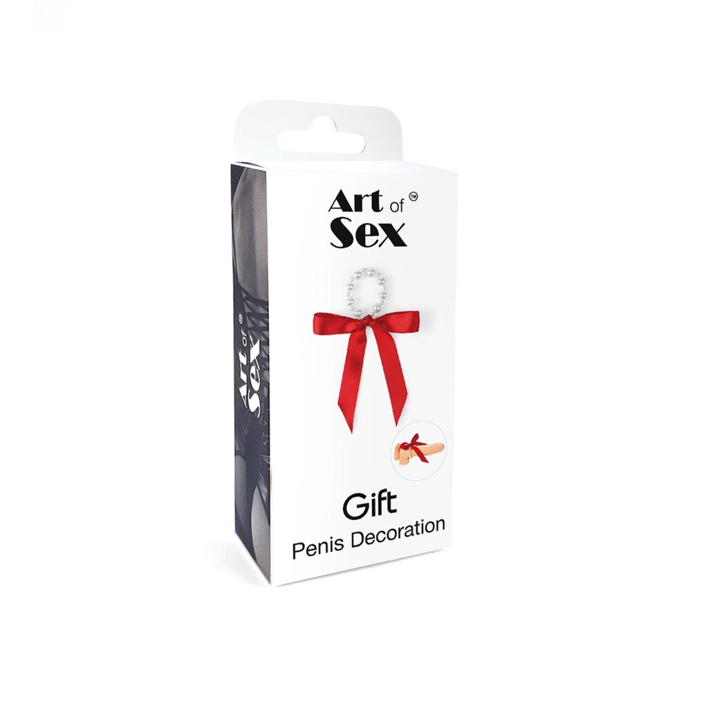 Прикраса на пеніс із перлинами "Подарунок" Art of Sex - Gift - Фото №5
