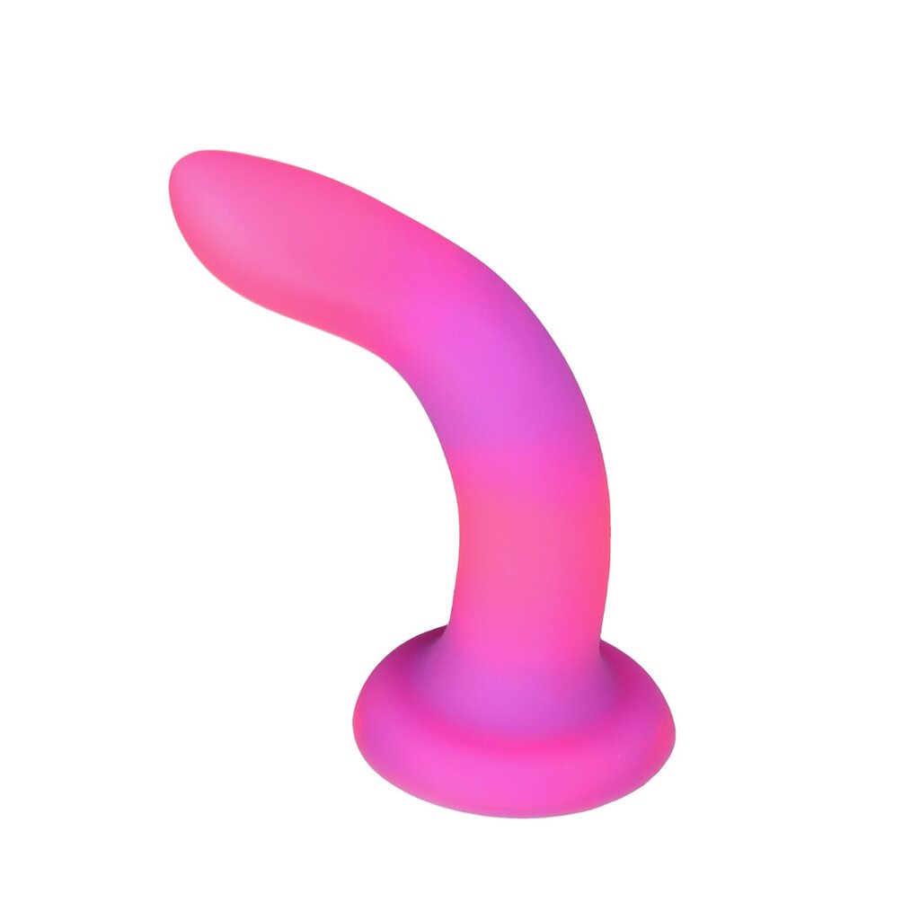 Фалоімітатор, що світиться в темряві, ADDICTION Rave 8″, Glow in the Dark Dildo Pink Purple, 20,3 см - Фото №5 Фалоімітатор, що світиться в темряві, ADDICTION Rave 8″, Glow in the Dark Dildo Pink Purple, 20,3 см - Фото №5