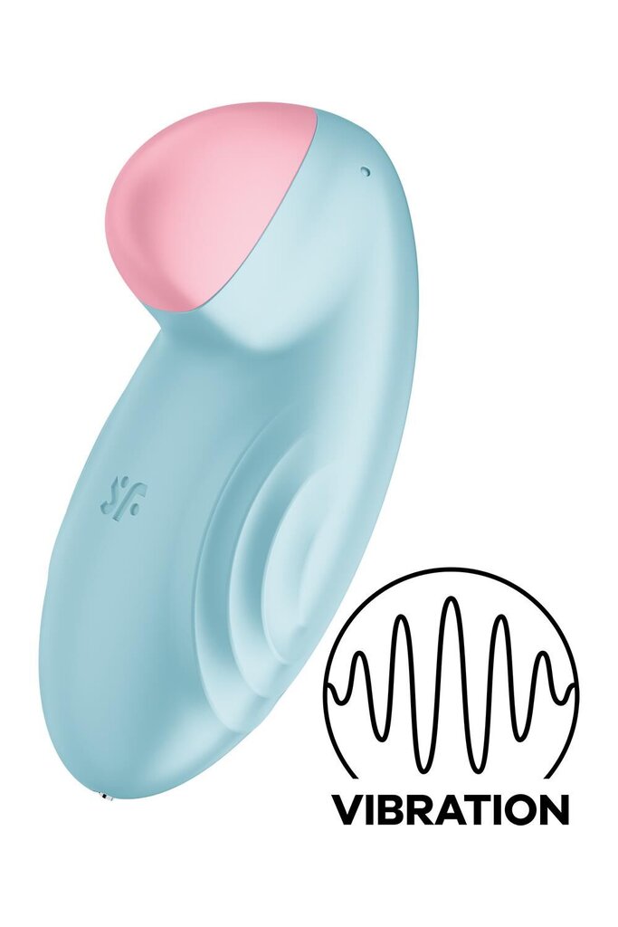 Смарт-вібратор для клітора Satisfyer Tropical Tip Light Blue - Фото №2 Смарт-вібратор для клітора Satisfyer Tropical Tip Light Blue - Фото №2