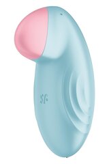 Смарт-вібратор для клітора Satisfyer Tropical Tip Light Blue - Фото №1