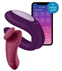 Набір Satisfyer Partner Box 1 (вібратор для пар Double Joy + вібратор у трусики Sexy Secret) - Фото №1 Набір Satisfyer Partner Box 1 (вібратор для пар Double Joy + вібратор у трусики Sexy Secret) - Фото №1