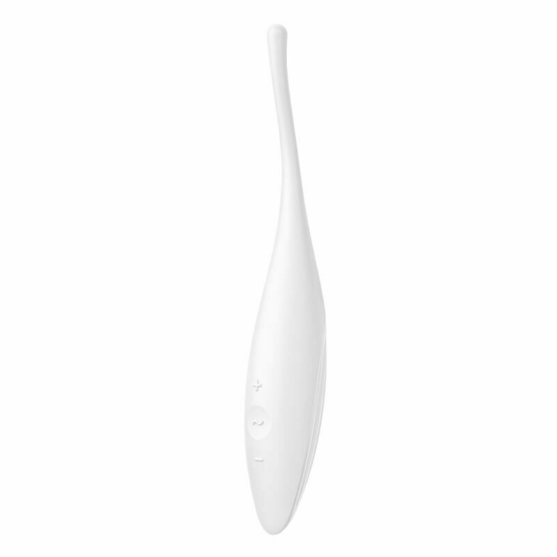 Смарт-вибратор для клитора Satisfyer Twirling Joy White - Фото №4 Смарт-вибратор для клитора Satisfyer Twirling Joy White - Фото №4
