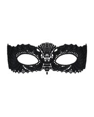 Мереживна маска Obsessive A700 mask, єдиний розмір, чорна - Фото №1 Мереживна маска Obsessive A700 mask, єдиний розмір, чорна - Фото №1