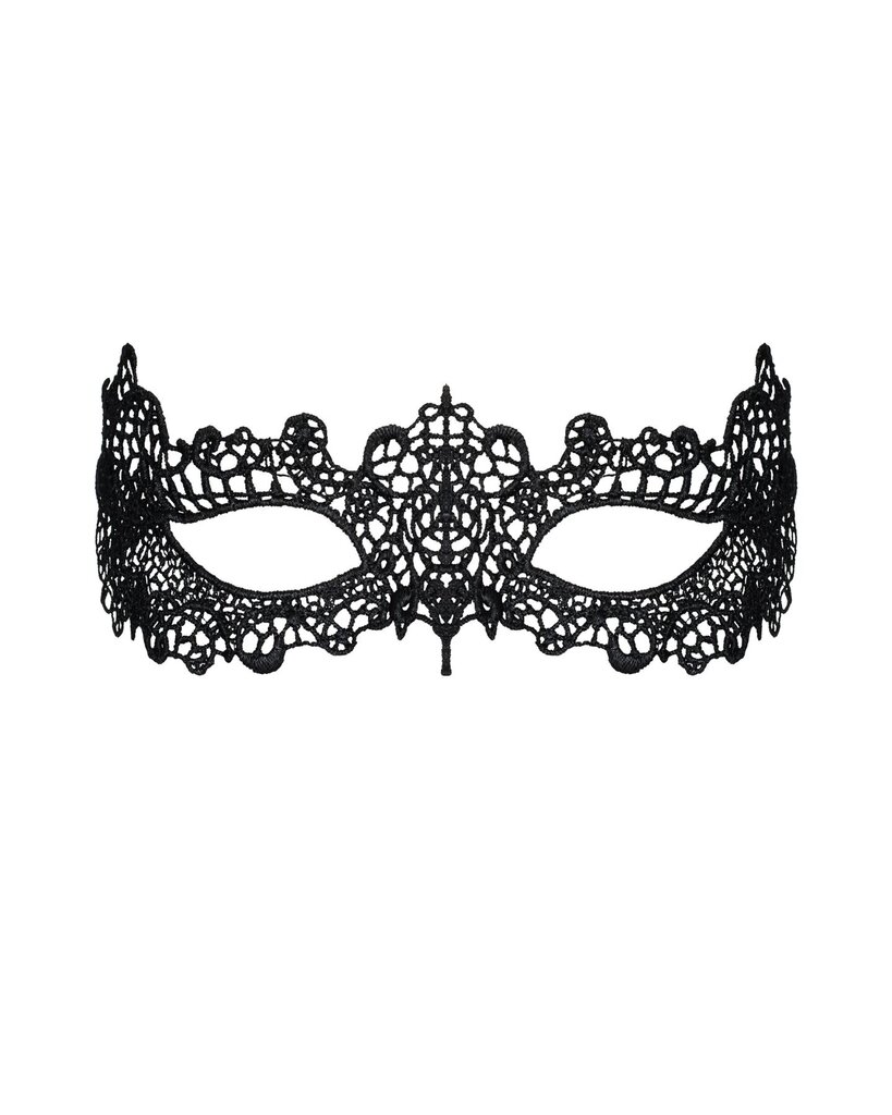 Мереживна маска Obsessive A701 mask, єдиний розмір, чорна - Фото №3 Мереживна маска Obsessive A701 mask, єдиний розмір, чорна - Фото №3