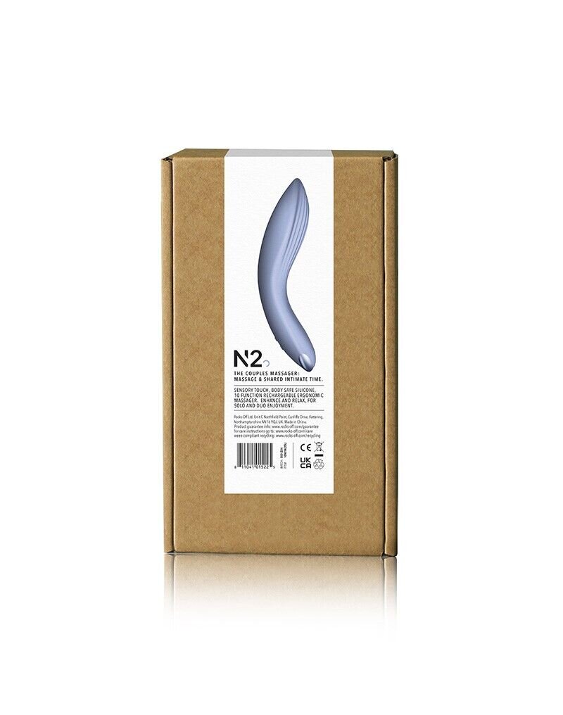 Вибромассажер для пар NIYA 2, плоская стимулирующая головка, 10 виброрежимов - Фото №3 Вибромассажер для пар NIYA 2, плоская стимулирующая головка, 10 виброрежимов - Фото №3