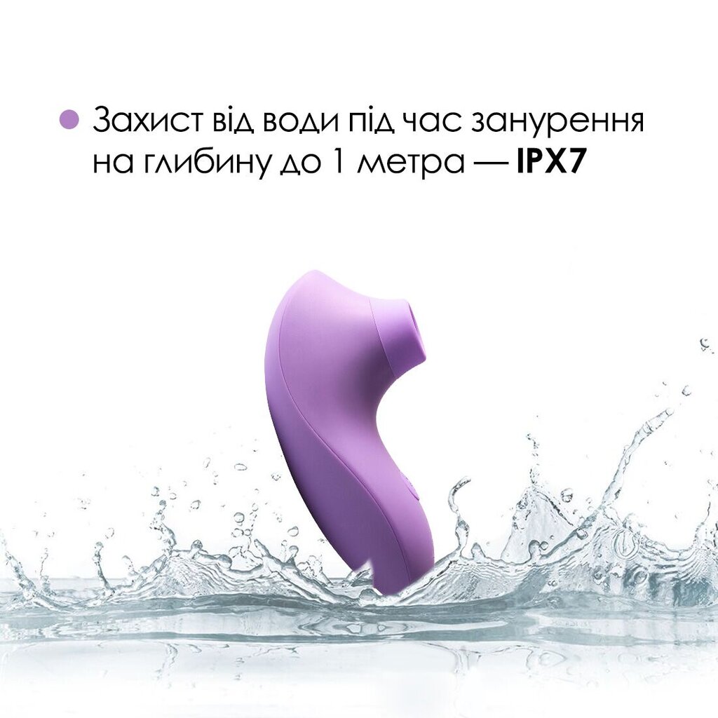 Вакуумний стимулятор Svakom Pulse Lite Neo Lavender, керується зі смартфона - Фото №4 Вакуумний стимулятор Svakom Pulse Lite Neo Lavender, керується зі смартфона - Фото №4