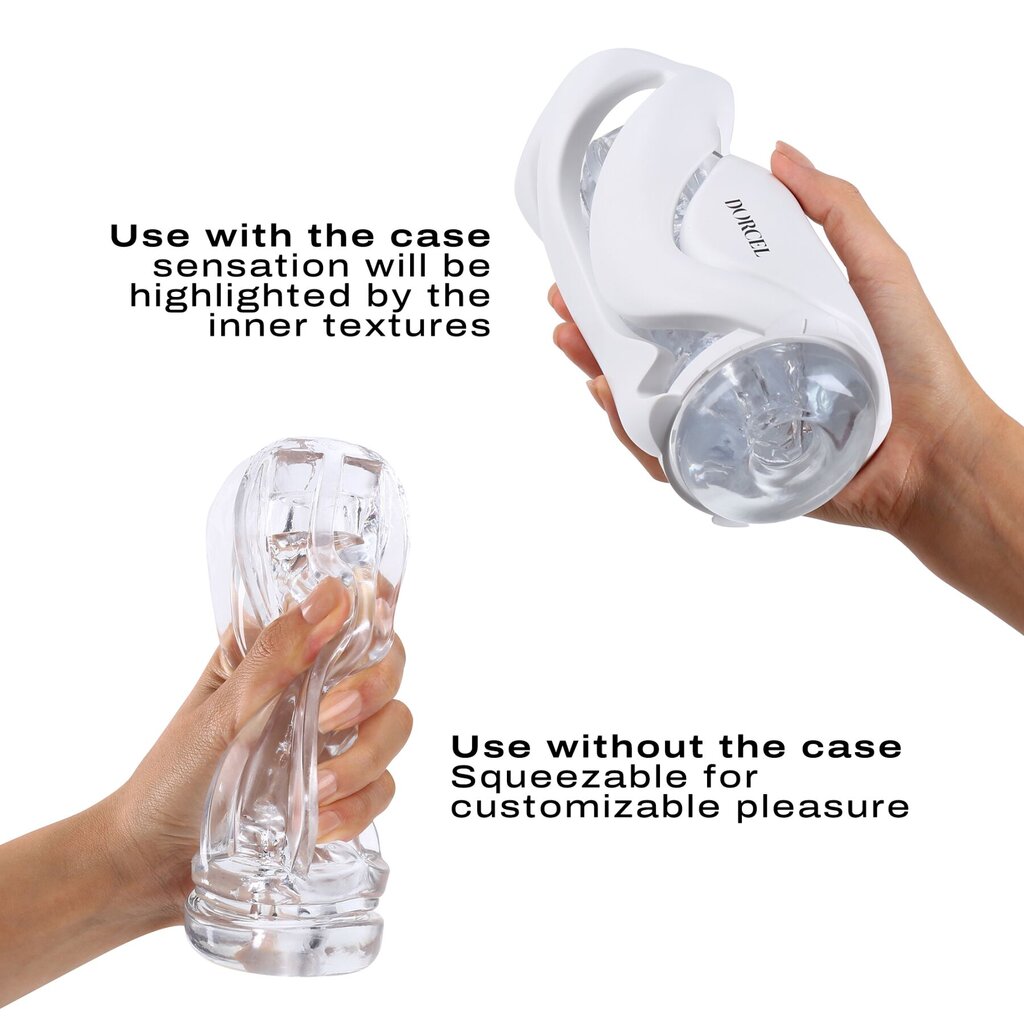 Мастурбатор Dorcel DEEP BLOW WHITE, двойное использование - Фото №3 Мастурбатор Dorcel DEEP BLOW WHITE, двойное использование - Фото №3