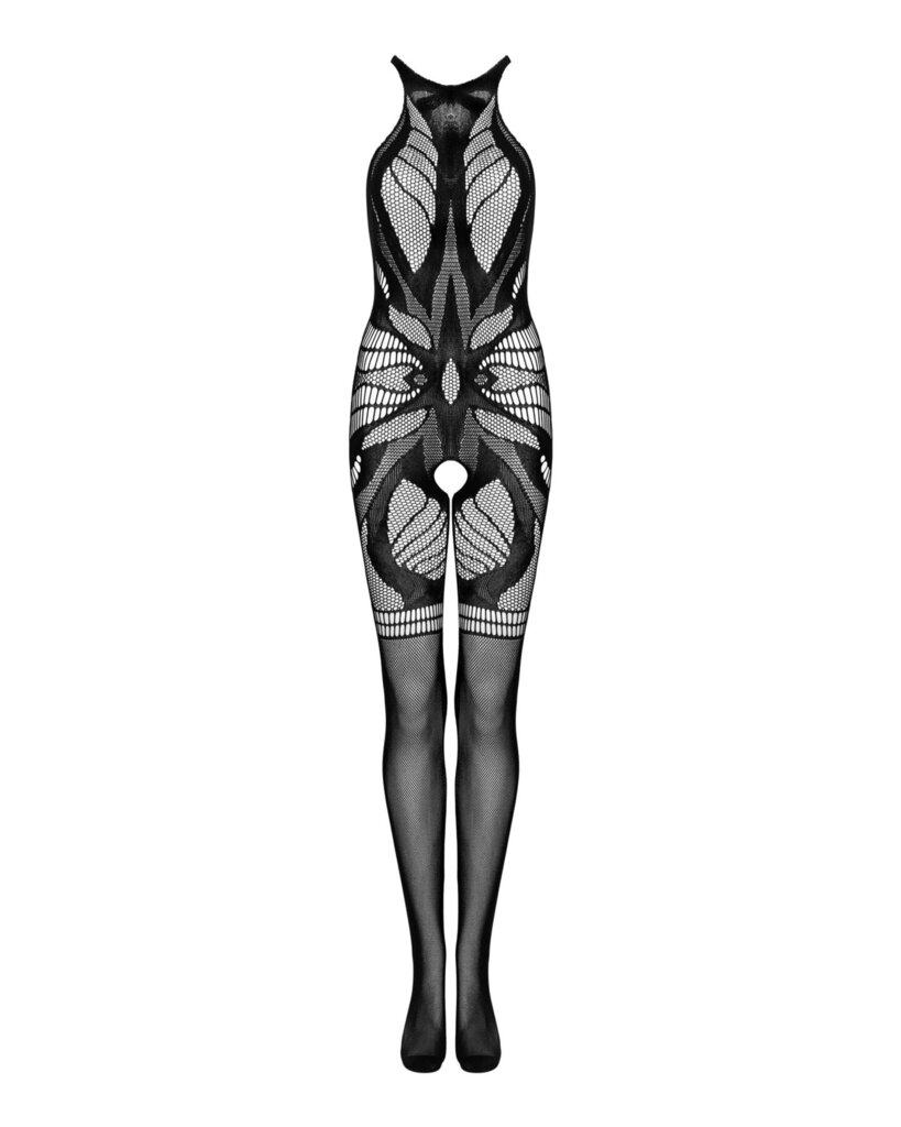 Сетчатый бодистокинг без рукавов Obsessive Bodystocking G331 S/M/L, black, с доступом - Фото №2 Сетчатый бодистокинг без рукавов Obsessive Bodystocking G331 S/M/L, black, с доступом - Фото №2