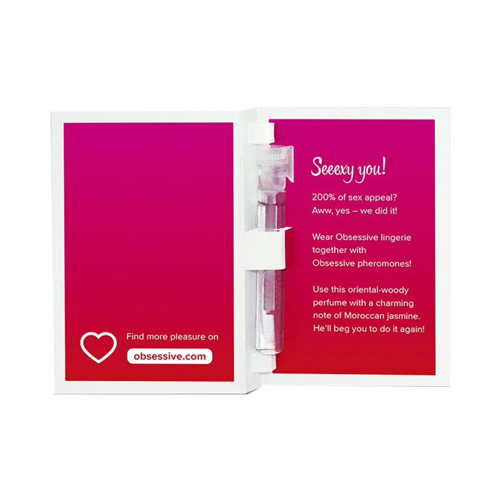 Пробник духов с феромонами Obsessive Perfume Sexy – sample (1 мл) - Фото №1 Пробник духов с феромонами Obsessive Perfume Sexy – sample (1 мл) - Фото №1