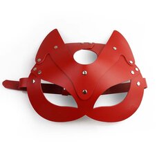 Маска Кошечки Art of Sex - Cat Mask, Красный - Фото №1