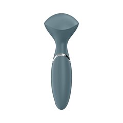 Вібромасажер Satisfyer Mini Wand-er Grey - Фото №1 Вібромасажер Satisfyer Mini Wand-er Grey - Фото №1