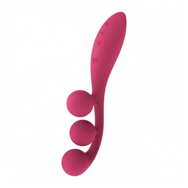 Універсальний вібратор Satisfyer Tri Ball 1, 3 мотори, гнеться - Фото №3