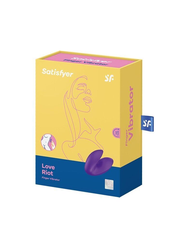 Вібратор на палець Satisfyer Love Riot Purple, 12 варіантів використання - Фото №4 Вібратор на палець Satisfyer Love Riot Purple, 12 варіантів використання - Фото №4