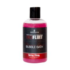 Піна для ванни Sensuva — Big Flirt Pheromone Bubble Bath — Berry Flirty (237 мл) - Фото №1