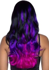Leg Avenue Allure Multi Color Wig Black/Purple - Фото №1