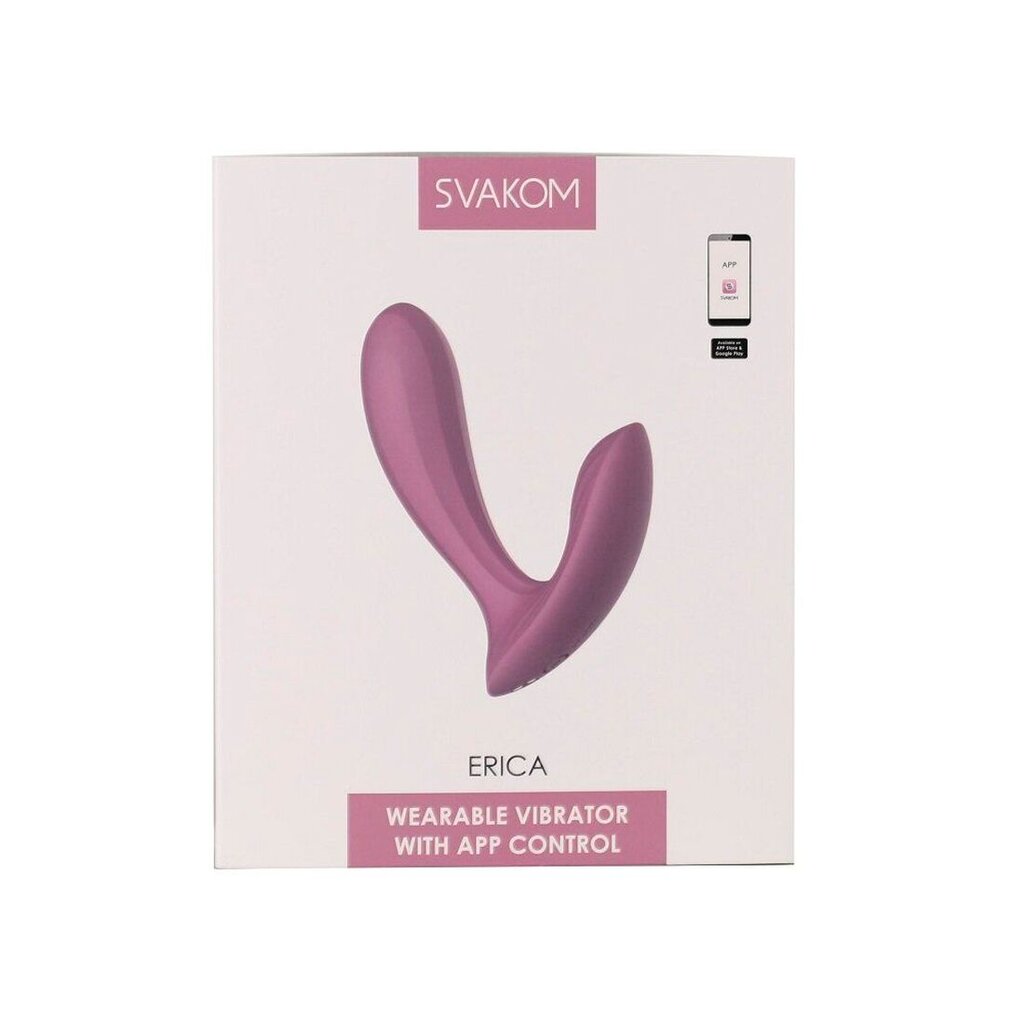 Смарт-вибратор в трусики Svakom Erica Romantic Rose, очень гибкий, 2 мотора - Фото №2 Смарт-вибратор в трусики Svakom Erica Romantic Rose, очень гибкий, 2 мотора - Фото №2