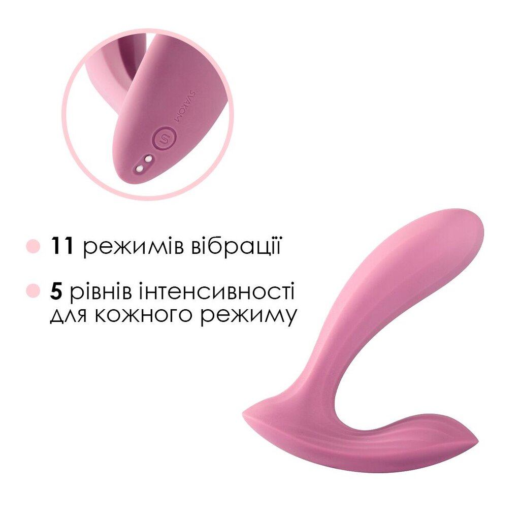 Смарт-вибратор в трусики Svakom Erica Romantic Rose, очень гибкий, 2 мотора - Фото №4 Смарт-вибратор в трусики Svakom Erica Romantic Rose, очень гибкий, 2 мотора - Фото №4