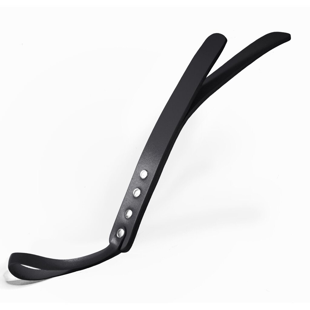 Паддл двухслойный Feral Feelings Leather Mini Paddle Black, натуральня кожа, black - Фото №1 Паддл двухслойный Feral Feelings Leather Mini Paddle Black, натуральня кожа, black - Фото №1