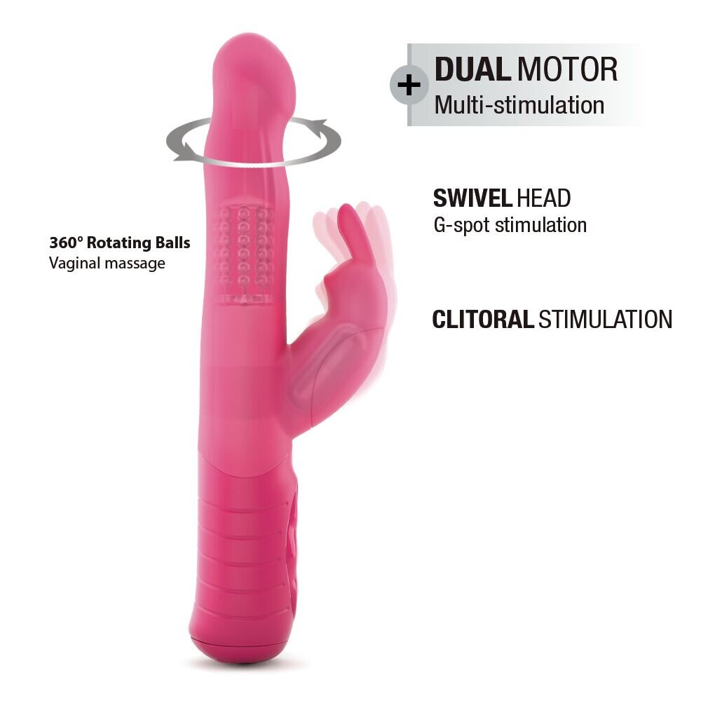 Вибратор-кролик Dorcel Baby Rabbit Magenta 2.0 с жемчужным массажем и вращающейся головкой - Фото №1 Вибратор-кролик Dorcel Baby Rabbit Magenta 2.0 с жемчужным массажем и вращающейся головкой - Фото №1