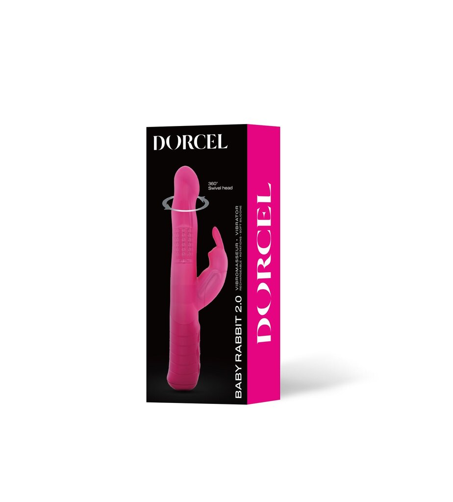 Вибратор-кролик Dorcel Baby Rabbit Magenta 2.0 с жемчужным массажем и вращающейся головкой - Фото №4 Вибратор-кролик Dorcel Baby Rabbit Magenta 2.0 с жемчужным массажем и вращающейся головкой - Фото №4